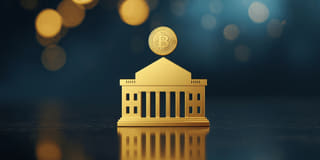 Imagem com abordagem noticiosa sobre o interesse institucional em ETFs de criptomoedas