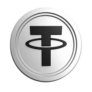 Em um guia de trading para principiante, gráfico da stablecoin Tether USDT