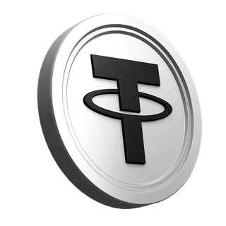 Imagem exibindo a moeda Tether USDT na seção de informações da plataforma